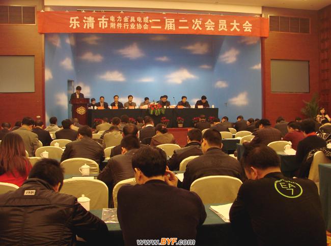 市电力金具电缆附件协会召开二届二次会员大会 
